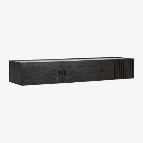 WOUD Array Wall Mounted Sideboard 150cm in Black