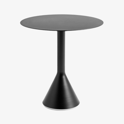 HAY Palissade Cone Table 70cm in Anthracite Powder Coated Steel HAY Palissade Cone Table 70cm in Anthracite Powder Coated Steel