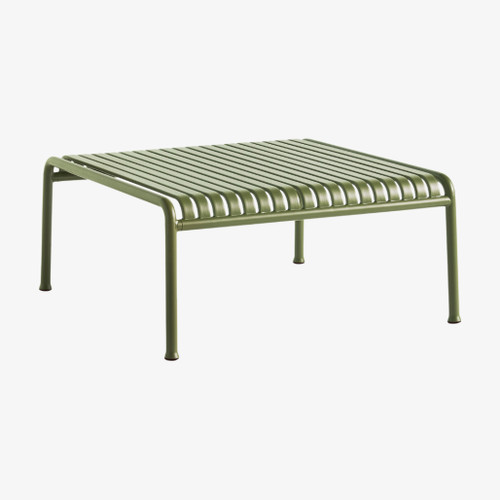 HAY Palissade Low Table in Olive Powder Coated Steel