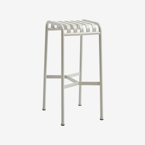 HAY Palissade Bar Stool in Sky Grey