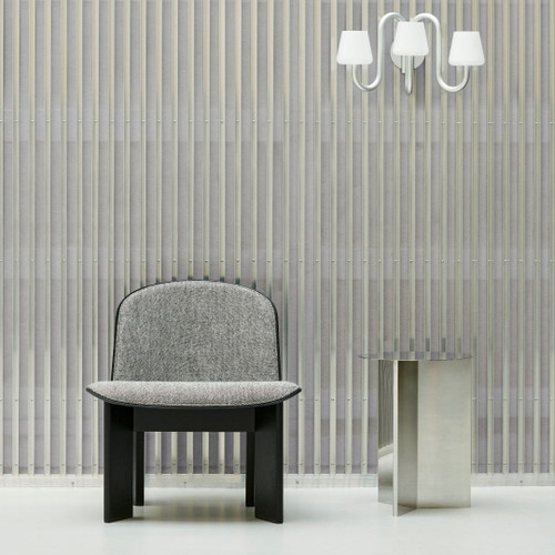 HAY Chisel Lounge Chair Black Lacquered Oak in Hallingdal 166