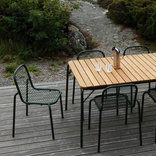 Normann Copenhagen Pipe Pitcher with Outdoor Setting