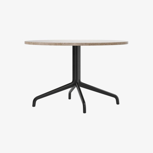 Audo Copenhagen Harbour Column Lounge Table in Kunis Breccia Stone
