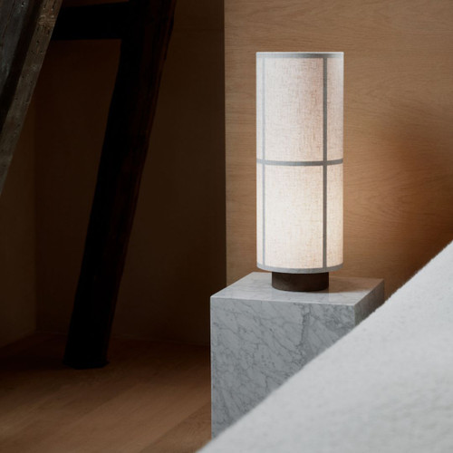 Audo Copenhagen Plinth Cubic in White Carrara Marble as Side Table with Lamp Audo Copenhagen Plinth Cubic in White Carrara Marble as Side Table with Lamp