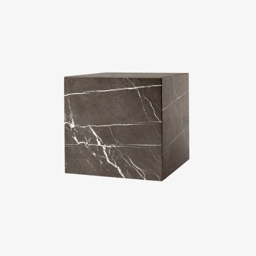 Audo Copenhagen Plinth Cubic in Grey Kendzo Marble Audo Copenhagen Plinth Cubic in Grey Kendzo Marble
