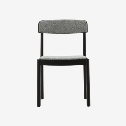 Normann Copenhagen Timb Chair in Black Upholstered in Hallingdal 166