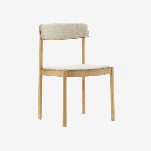 Normann Copenhagen Timb Chair in Tan Upholstered in Hallingdal 220