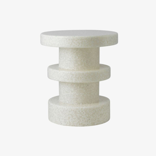 Normann Copenhagen Bit Stool - Stack in White