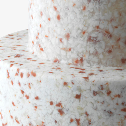 Normann Copenhagen Bit Stool in White Detail Normann Copenhagen Bit Stool in White Detail