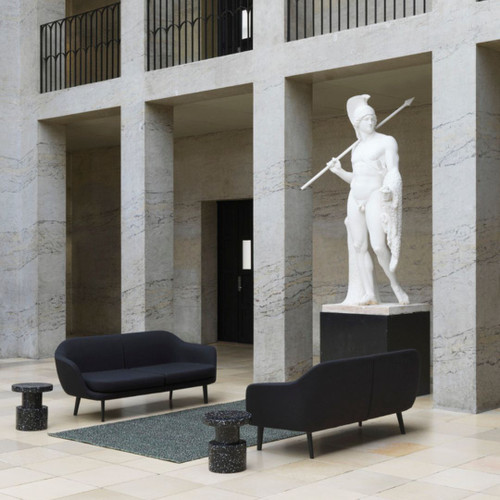 Normann Copenhagen Bit Stool in Black in Museum Normann Copenhagen Bit Stool in Black in Museum