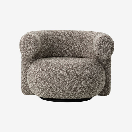 Normann Copenhagen Burra Lounge Chair with Return in Zero 0011