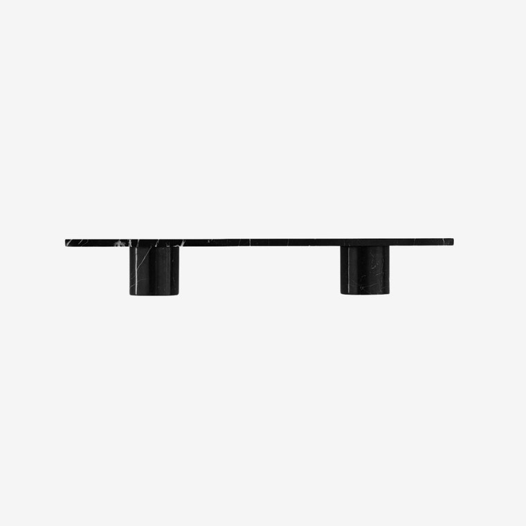 Normann Copenhagen Sten Shelf 80cm in Black Marble