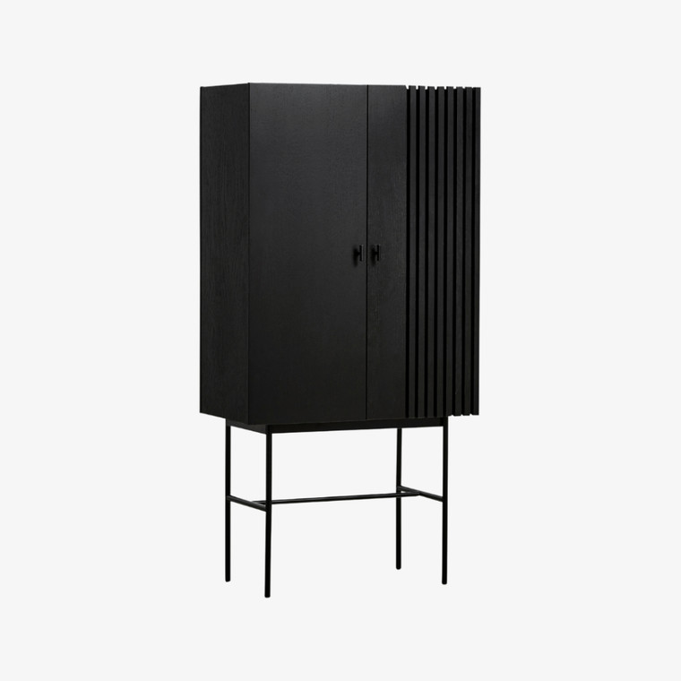 WOUD Array Highboard 80cm in Black