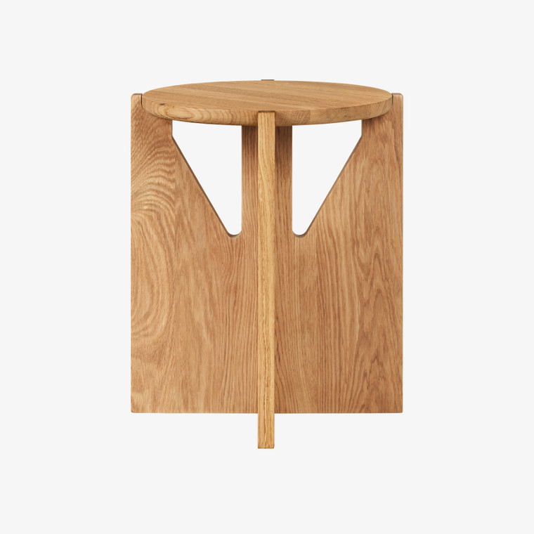 Kristina Dam Studio Stool in Dark Oiled Oak