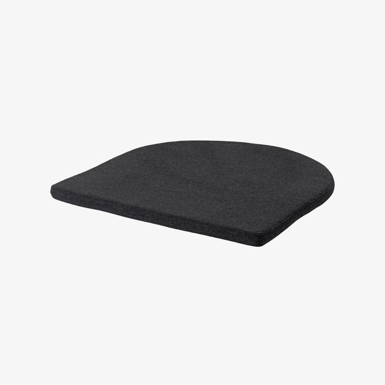 Kristina Dam Studio Bauhaus Seating Cushion for Lounge Chair in Black