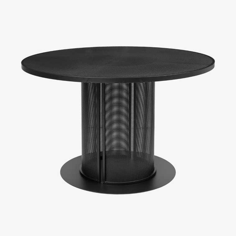 Kristina Dam Studio Bauhaus Dining Table in Black