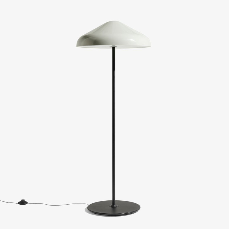 HAY Pao Steel Floor Lamp in Cool Grey