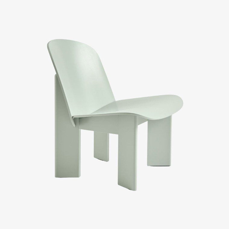 HAY Chisel Lounge Chair in Eucalyptus