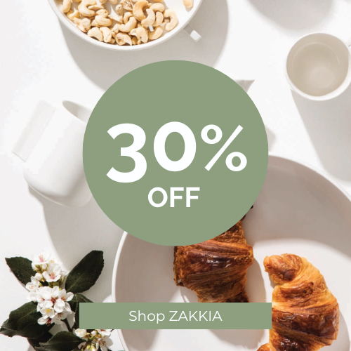 30% Off ZAKKIA. Shop Now!