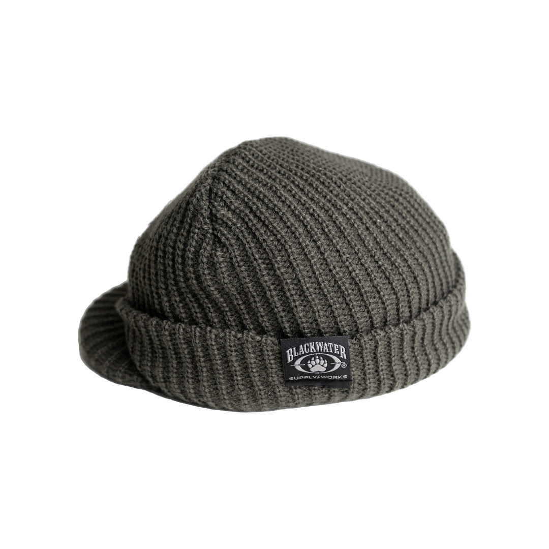 Blackwater Supply Works Brimmed Knit Beanie