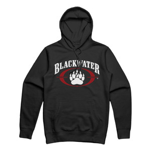 Pullover hoodie featuring the Blackwater logo on the front. Pullover hoodie featuring the Blackwater logo on the front.