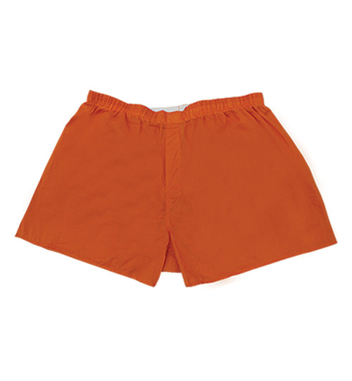 Cotton Plus - 12 Pack Men's Orange Boxer Shorts