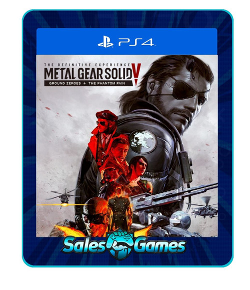 METAL GEAR SOLID V: THE DEFINITIVE EXPERIENCE – PS4 – Edição Padrão – Primária – Mídia Digital
