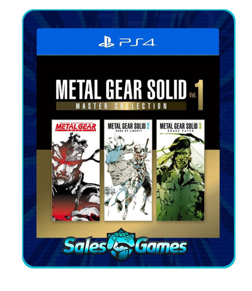 METAL GEAR SOLID: MASTER COLLECTION Vol.1 – PS4 – Edição Padrão – Primária – Mídia Digital