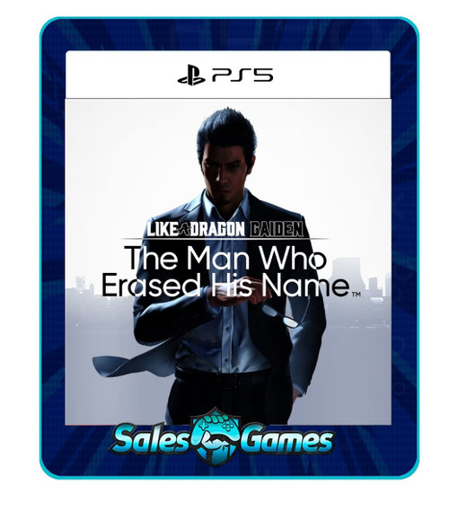 Like a Dragon Gaiden: The Man Who Erased His Name – PS5 – Edição Padrão – Primária – Mídia Digital