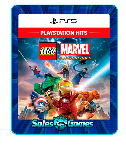 LEGO® Marvel Super Heroes - PS5 - Edição Padrão - Primária - Mídia Digital