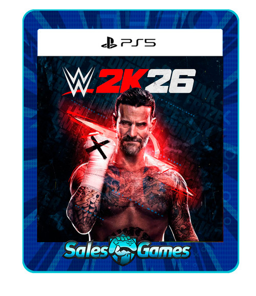 WWE 2K26 - PS5 - Edição Padrão - Primária - Mídia Digital