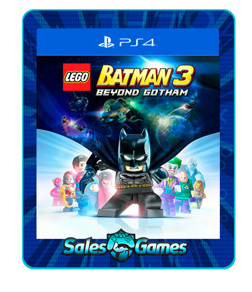 LEGO® Batman 3: Além de Gotham - PS4 - Edição Padrão - Primária - Mídia Digital