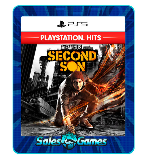 inFAMOUS Second Son - PS5 - Edição Padrão - Primária - Mídia Digital