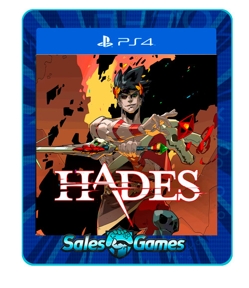 Hades - PS4 - Edição Padrão - Primária - Mídia Digital