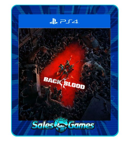 Back 4 Blood - PS4 - Edição Padrão - Primária - Mídia Digital