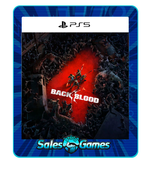 Back 4 Blood - PS5 - Edição Padrão - Primária - Mídia Digital