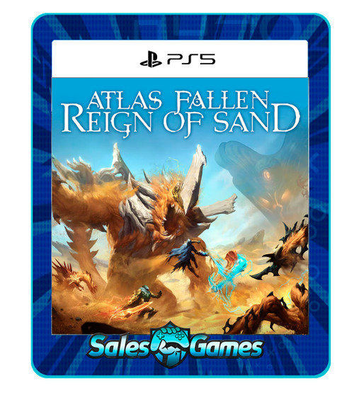 Atlas Fallen: Reign of Sand - PS5 - Edição Padrão - Primária - Mídia Digital