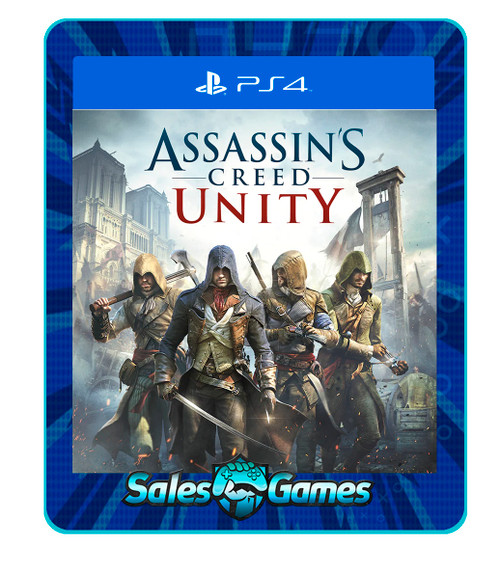 Assassin’s Creed Unity - PS4 - Edição Padrão - Primária - Mídia Digital