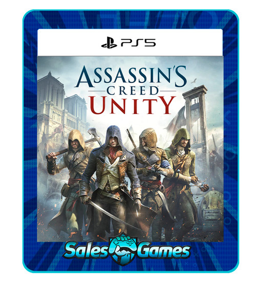 Assassin’s Creed Unity - PS5 - Edição Padrão - Primária - Mídia Digital