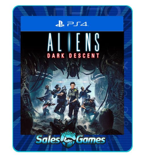 Aliens: Dark Descent - PS4 - Edição Padrão - Primária - Mídia Digital