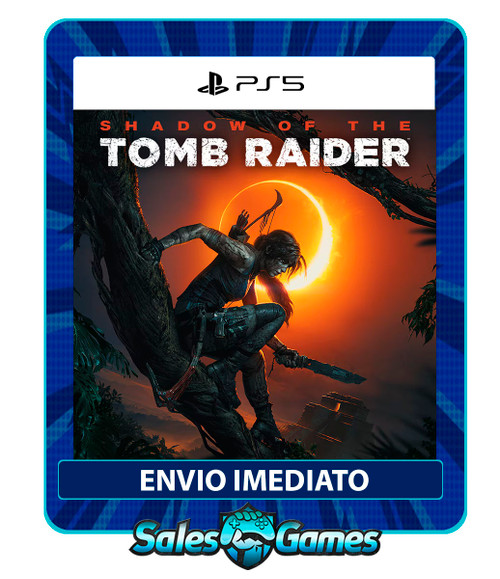 Shadow of the Tomb Raider - PS5 - Edição Padrão - Primária - Mídia Digital