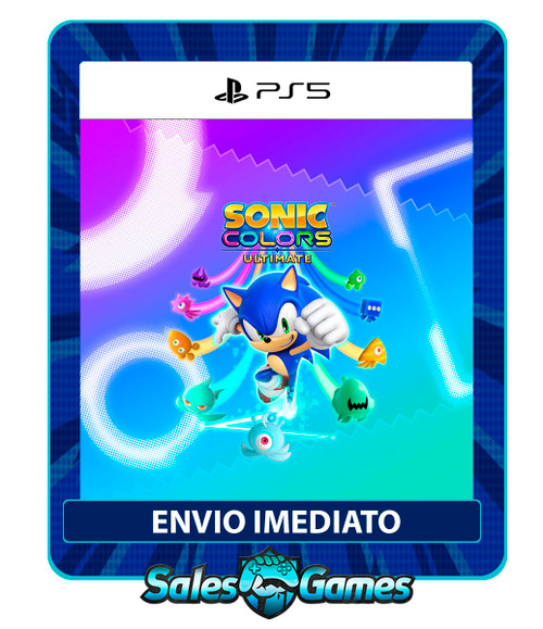 Sonic Colors: Ultimate - PS5 - Edição Padrão - Primária - Mídia Digital