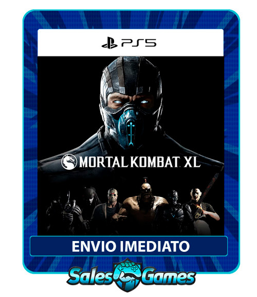 Mortal Kombat XL - PS5 - Edição Padrão - Primária - Mídia Digital