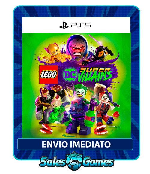 LEGO DC Super - Vilões - PS5 - Edição Padrão - Primária - Mídia Digital