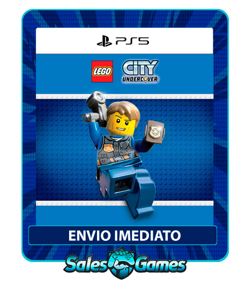 LEGO City Undercover - PS5 - Edição Padrão - Primária - Mídia Digital