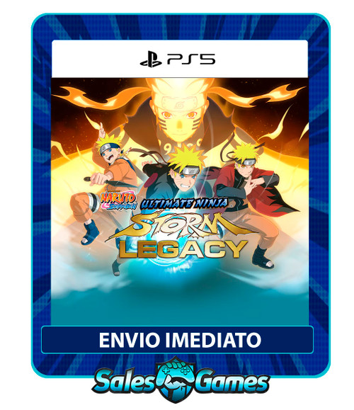 Naruto Shippuden: Ultimate Ninja STORM Legacy - PS5 - Edição Padrão - Primária - Mídia Digital