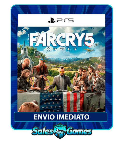 Far Cry 5 - PS5 - Edição Padrão - Primária - Mídia Digital