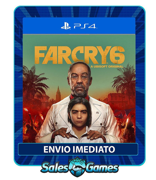 Far Cry 6 - PS4 - Edição Padrão - Primária - Mídia Digital