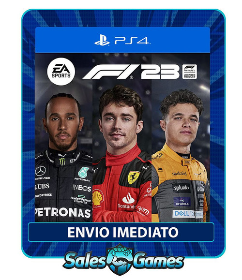 F1 2023 - PS4 - Edição Padrão - Primária - Mídia Digital