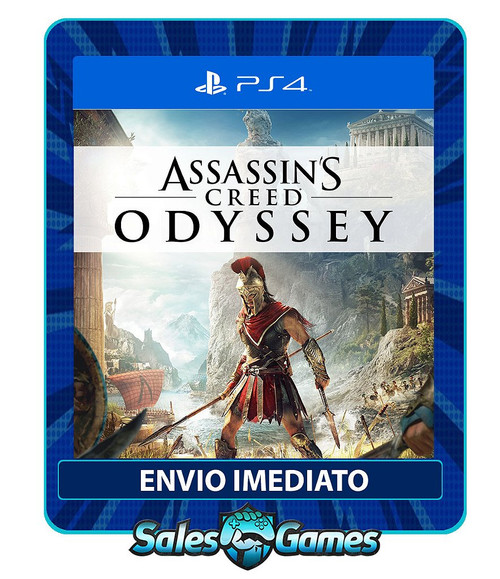 Assassins Creed Odyssey - PS4 - Edição Padrão - Primária - Mídia Digital